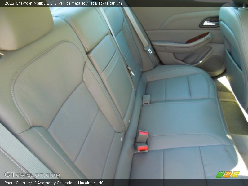 Silver Ice Metallic / Jet Black/Titanium 2013 Chevrolet Malibu LT