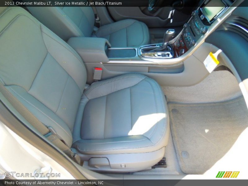 Silver Ice Metallic / Jet Black/Titanium 2013 Chevrolet Malibu LT