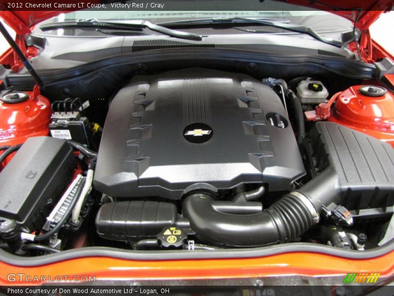 Victory Red / Gray 2012 Chevrolet Camaro LT Coupe