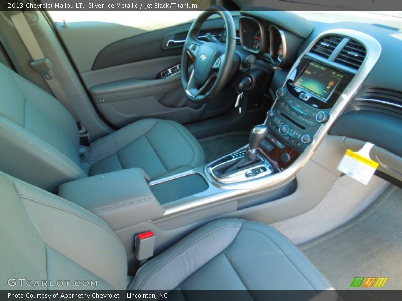 Silver Ice Metallic / Jet Black/Titanium 2013 Chevrolet Malibu LT