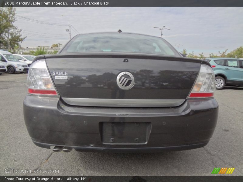 Black / Charcoal Black 2008 Mercury Sable Premier Sedan