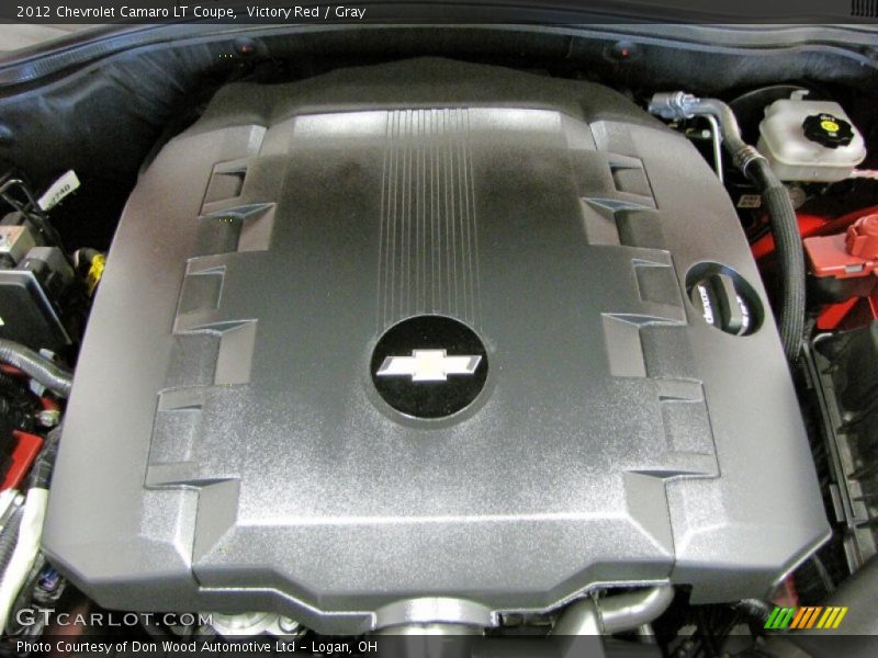 Victory Red / Gray 2012 Chevrolet Camaro LT Coupe