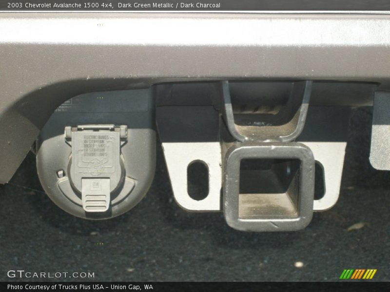 Dark Green Metallic / Dark Charcoal 2003 Chevrolet Avalanche 1500 4x4
