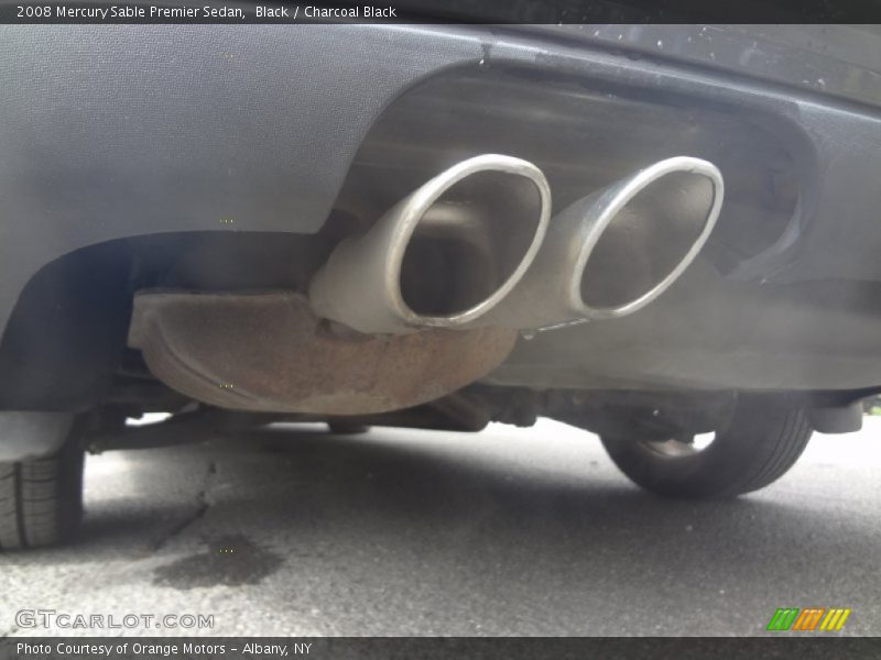 Black / Charcoal Black 2008 Mercury Sable Premier Sedan