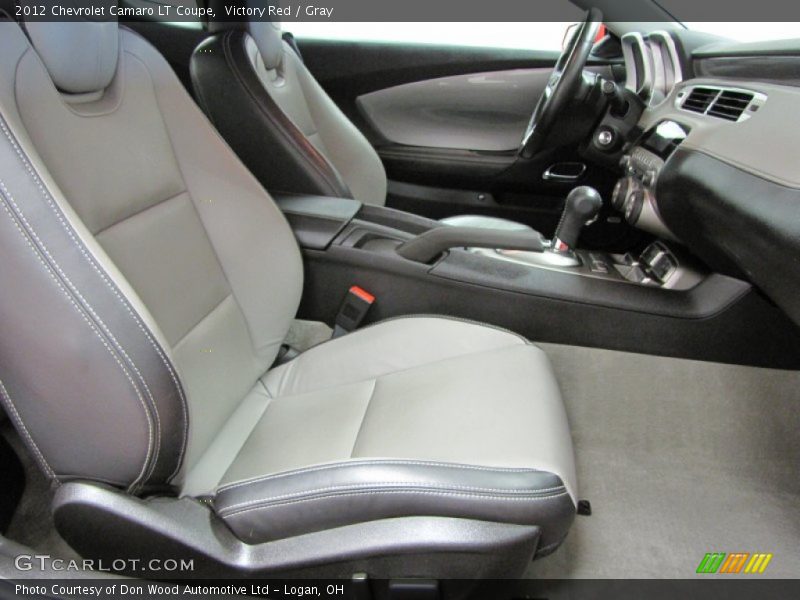 Victory Red / Gray 2012 Chevrolet Camaro LT Coupe