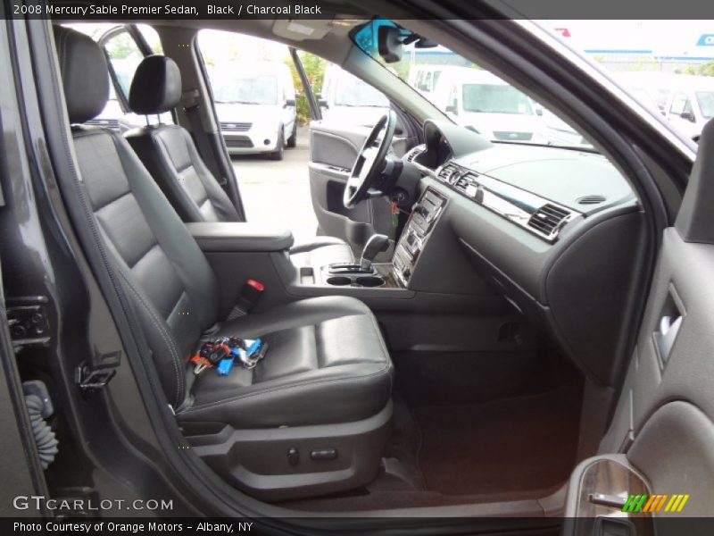 Black / Charcoal Black 2008 Mercury Sable Premier Sedan