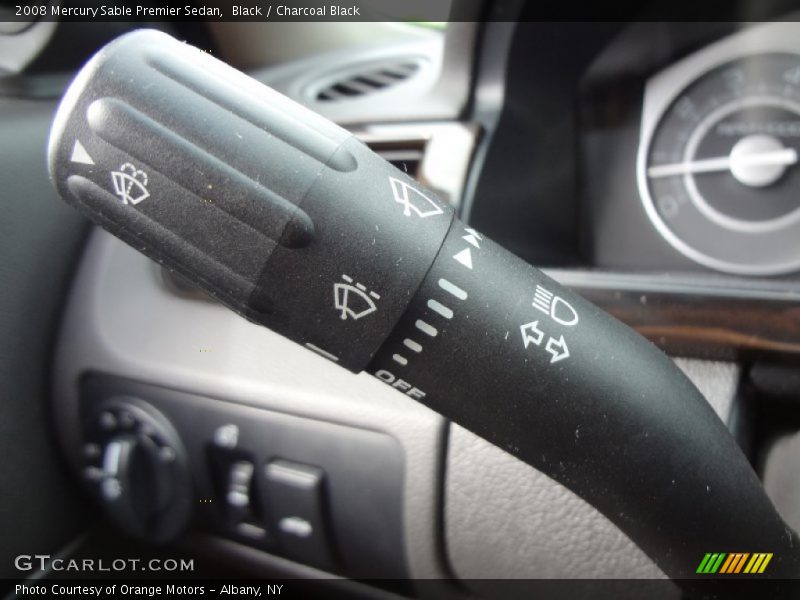 Black / Charcoal Black 2008 Mercury Sable Premier Sedan