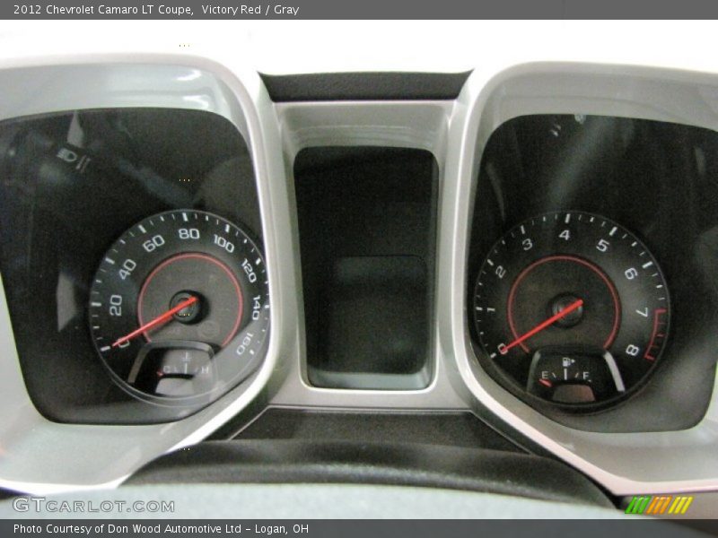 Victory Red / Gray 2012 Chevrolet Camaro LT Coupe
