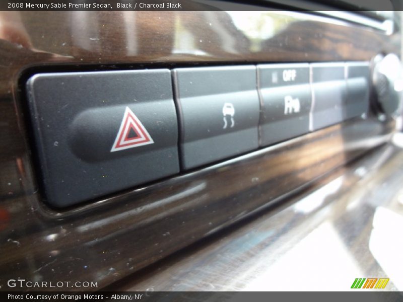 Black / Charcoal Black 2008 Mercury Sable Premier Sedan