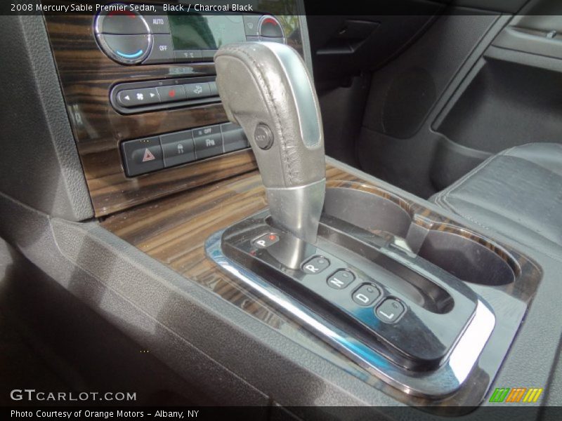 Black / Charcoal Black 2008 Mercury Sable Premier Sedan