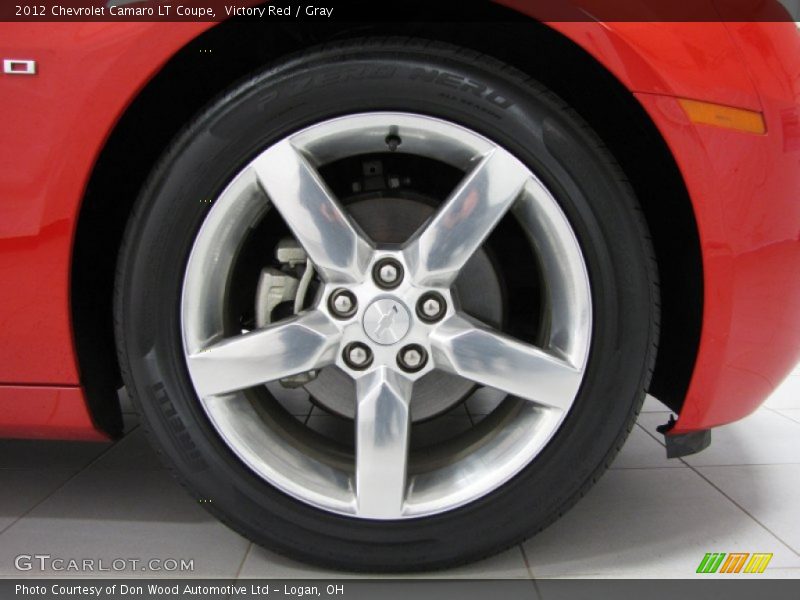 Victory Red / Gray 2012 Chevrolet Camaro LT Coupe