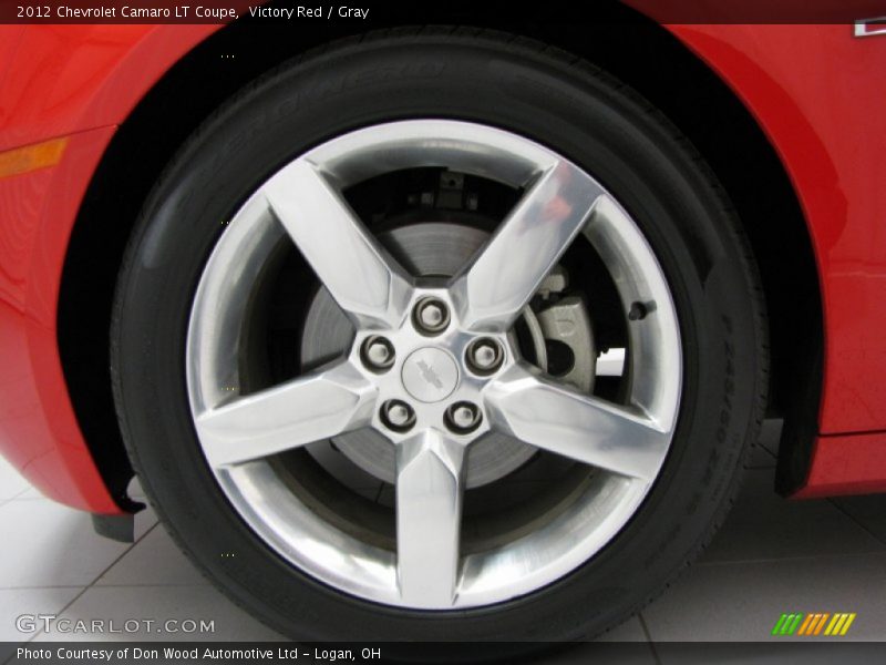 Victory Red / Gray 2012 Chevrolet Camaro LT Coupe