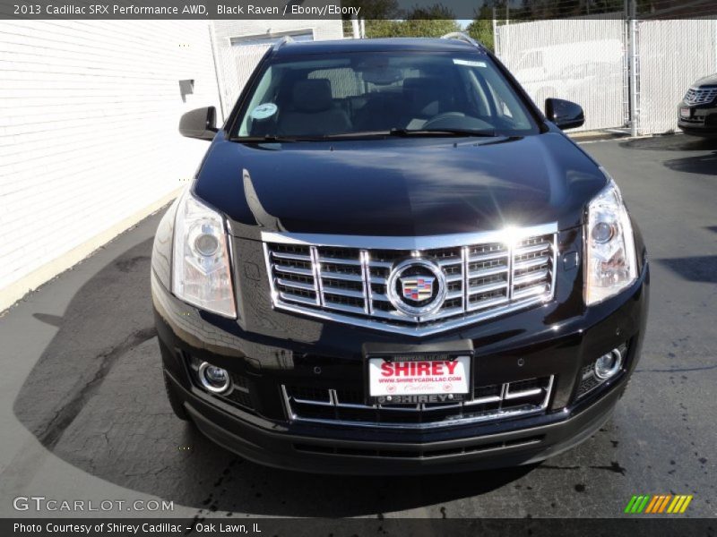 Black Raven / Ebony/Ebony 2013 Cadillac SRX Performance AWD