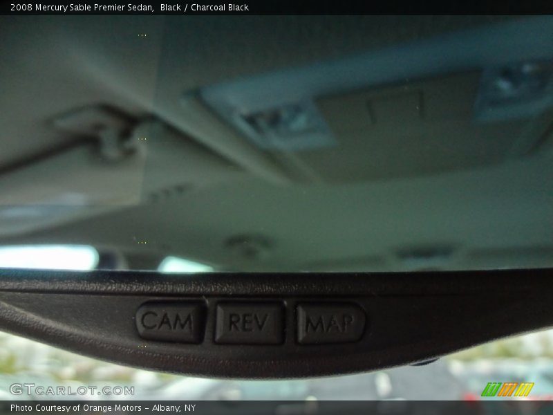 Black / Charcoal Black 2008 Mercury Sable Premier Sedan