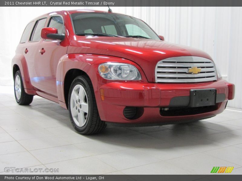 Crystal Red Metallic Tintcoat / Ebony 2011 Chevrolet HHR LT