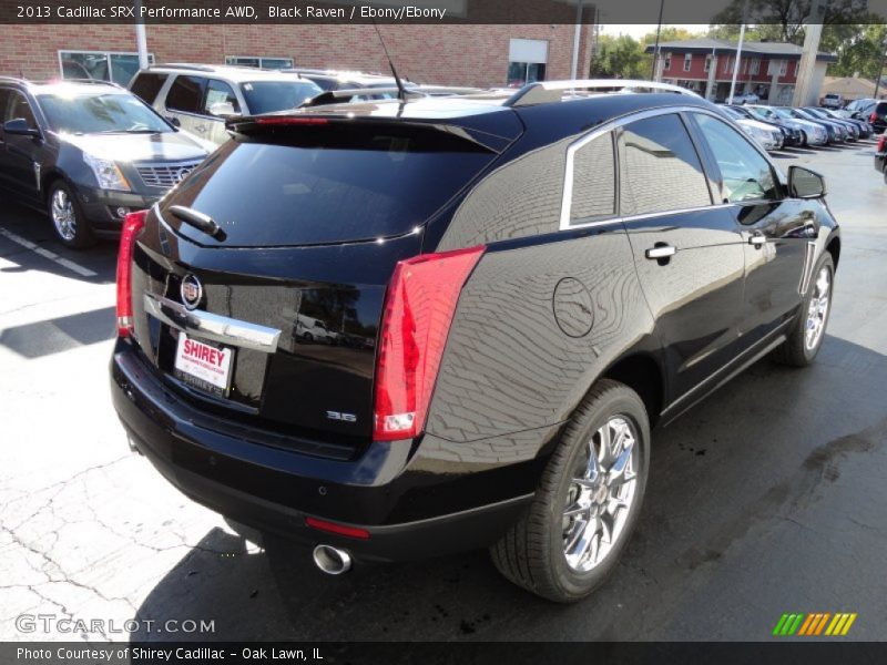 Black Raven / Ebony/Ebony 2013 Cadillac SRX Performance AWD