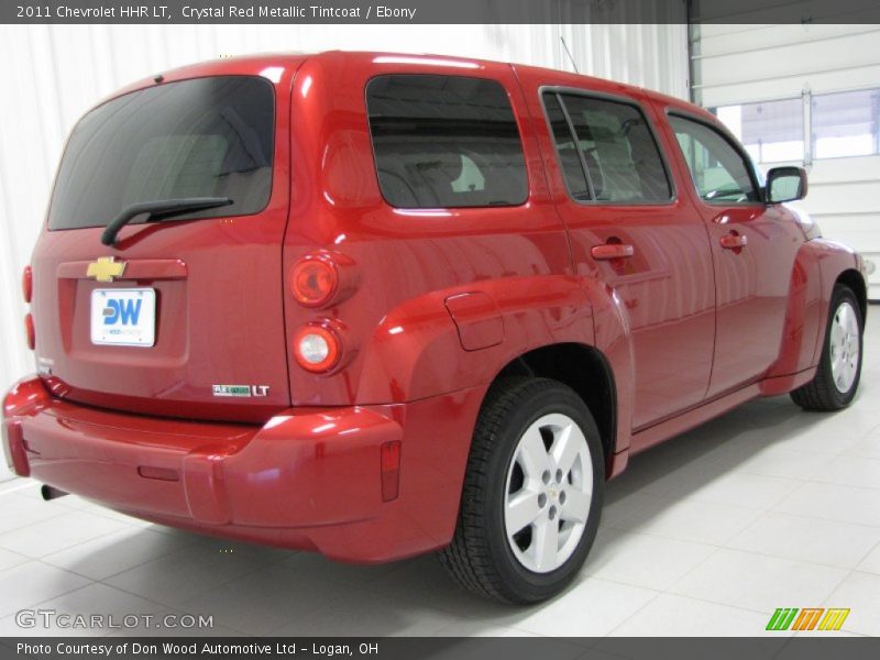Crystal Red Metallic Tintcoat / Ebony 2011 Chevrolet HHR LT