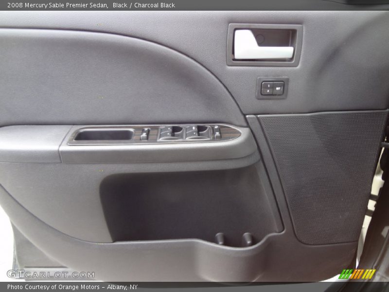 Black / Charcoal Black 2008 Mercury Sable Premier Sedan