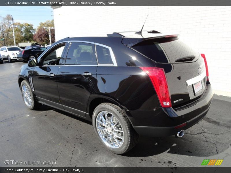 Black Raven / Ebony/Ebony 2013 Cadillac SRX Performance AWD
