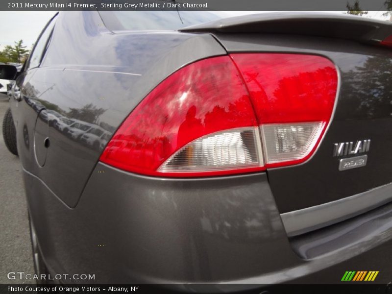 Sterling Grey Metallic / Dark Charcoal 2011 Mercury Milan I4 Premier