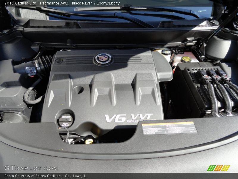 Black Raven / Ebony/Ebony 2013 Cadillac SRX Performance AWD