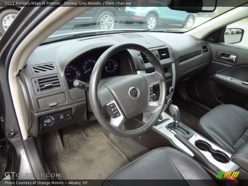 Dark Charcoal Interior - 2011 Milan I4 Premier 