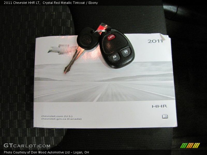 Crystal Red Metallic Tintcoat / Ebony 2011 Chevrolet HHR LT