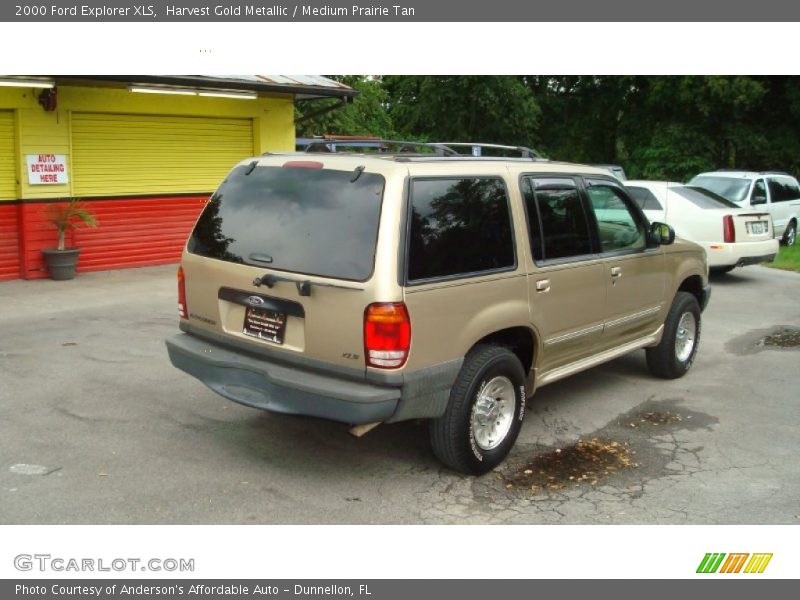 Harvest Gold Metallic / Medium Prairie Tan 2000 Ford Explorer XLS