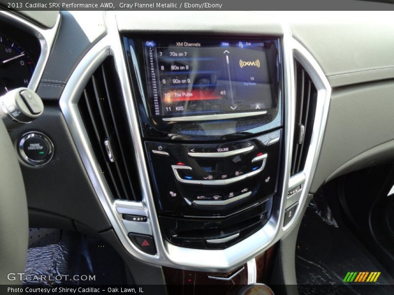 Gray Flannel Metallic / Ebony/Ebony 2013 Cadillac SRX Performance AWD