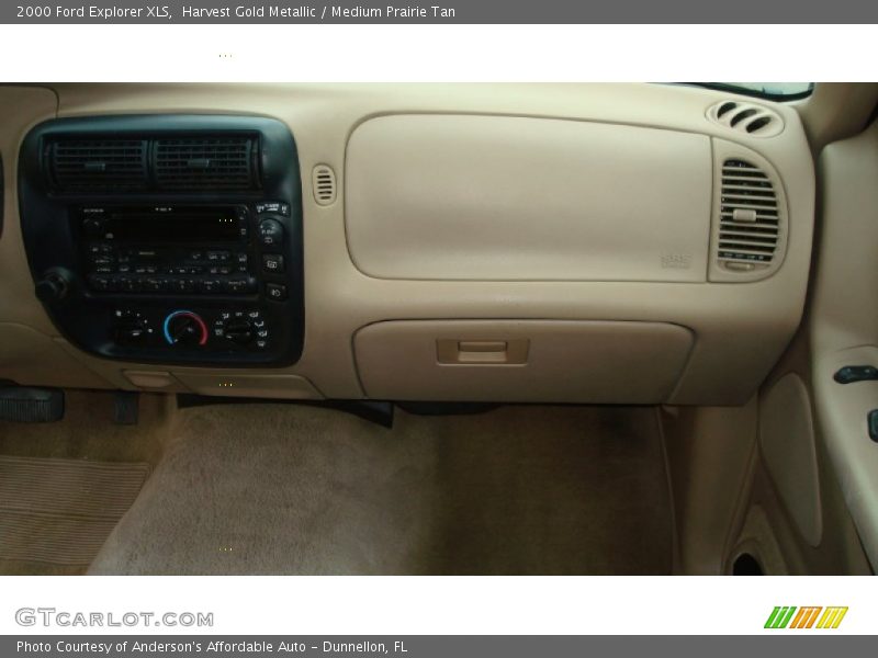 Harvest Gold Metallic / Medium Prairie Tan 2000 Ford Explorer XLS