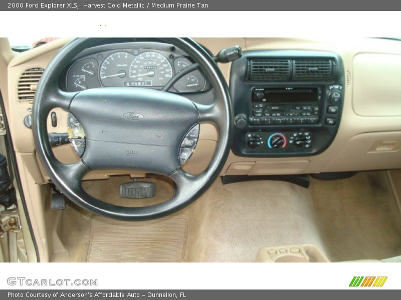 Harvest Gold Metallic / Medium Prairie Tan 2000 Ford Explorer XLS
