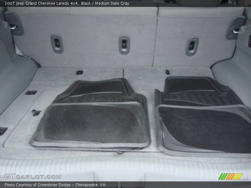 Black / Medium Slate Gray 2007 Jeep Grand Cherokee Laredo 4x4