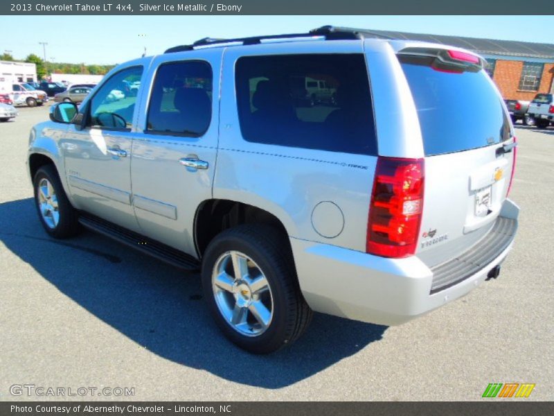 Silver Ice Metallic / Ebony 2013 Chevrolet Tahoe LT 4x4