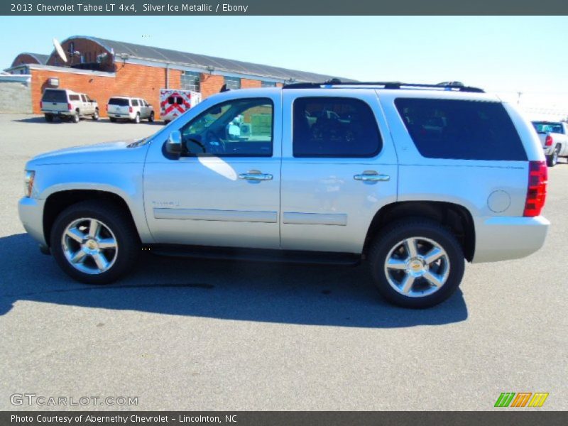 Silver Ice Metallic / Ebony 2013 Chevrolet Tahoe LT 4x4