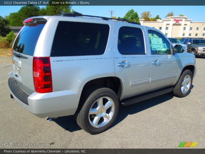 Silver Ice Metallic / Ebony 2013 Chevrolet Tahoe LT 4x4