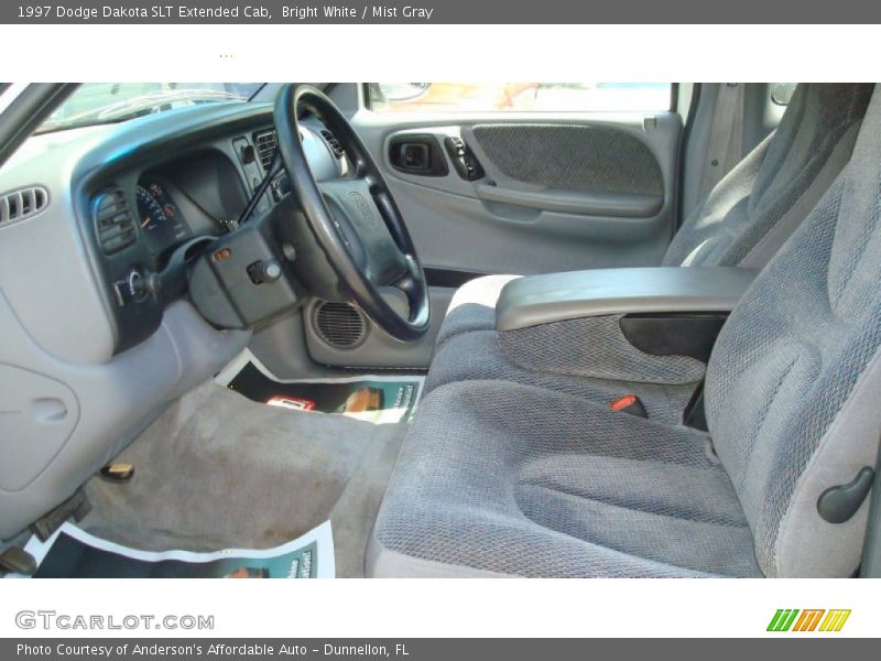  1997 Dakota SLT Extended Cab Mist Gray Interior
