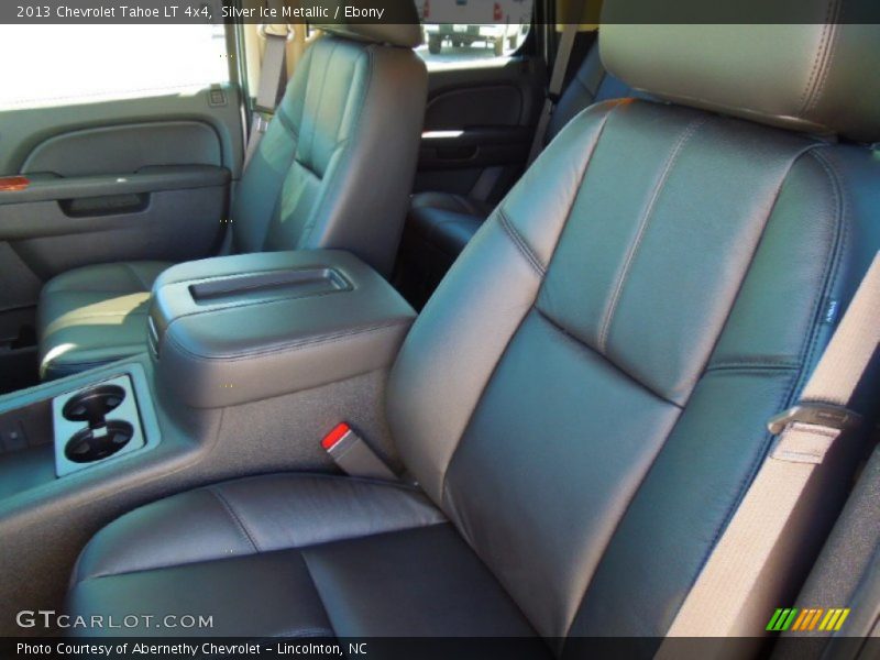 Silver Ice Metallic / Ebony 2013 Chevrolet Tahoe LT 4x4