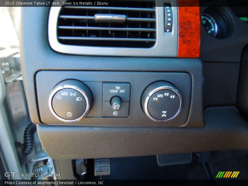 Silver Ice Metallic / Ebony 2013 Chevrolet Tahoe LT 4x4