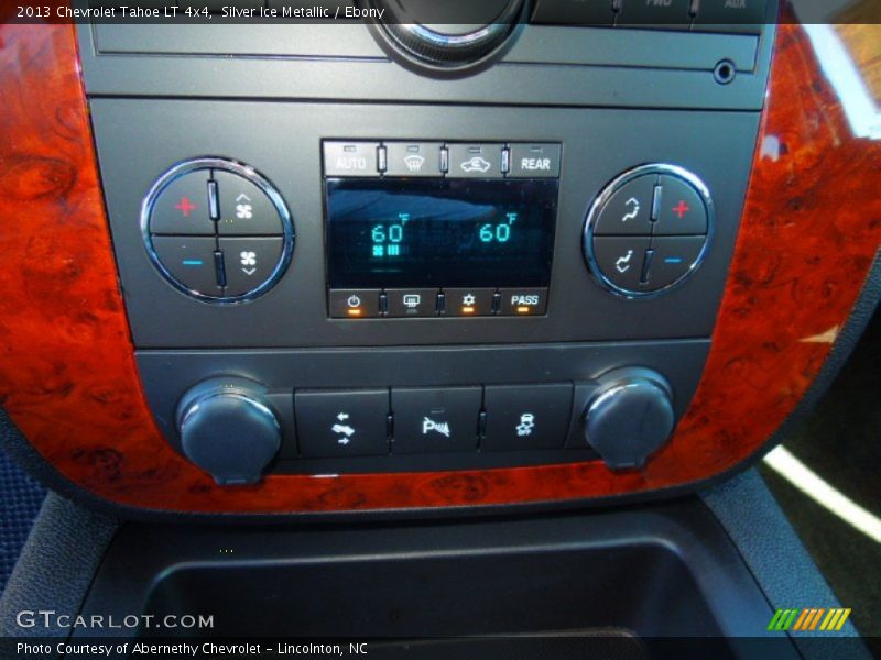 Silver Ice Metallic / Ebony 2013 Chevrolet Tahoe LT 4x4