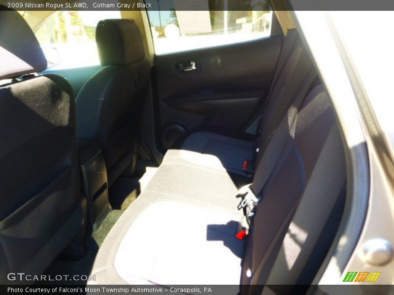 Gotham Gray / Black 2009 Nissan Rogue SL AWD