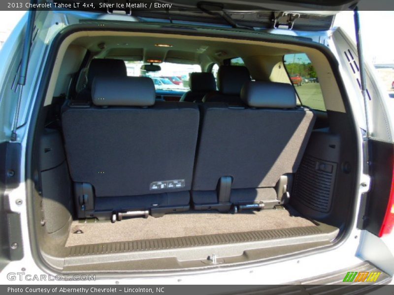 Silver Ice Metallic / Ebony 2013 Chevrolet Tahoe LT 4x4
