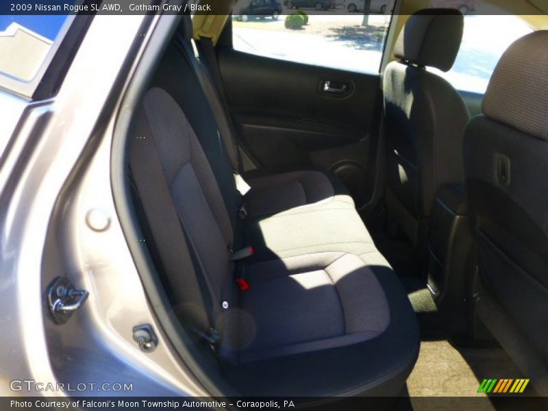 Gotham Gray / Black 2009 Nissan Rogue SL AWD