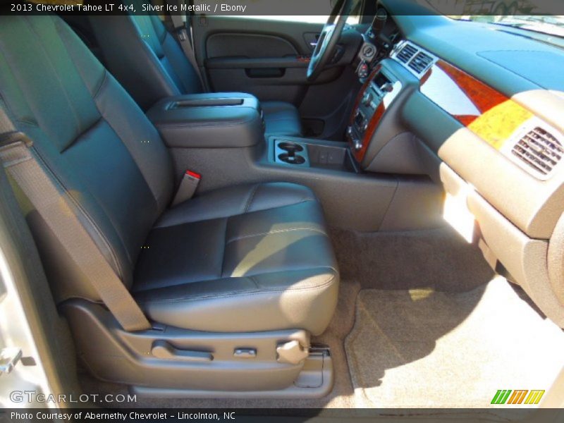 Silver Ice Metallic / Ebony 2013 Chevrolet Tahoe LT 4x4
