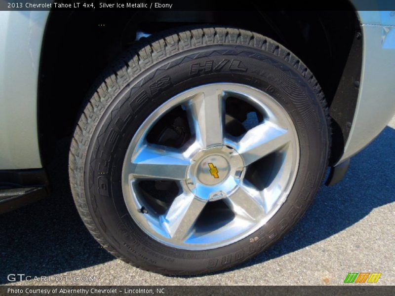 Silver Ice Metallic / Ebony 2013 Chevrolet Tahoe LT 4x4