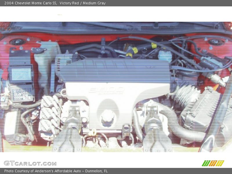 Victory Red / Medium Gray 2004 Chevrolet Monte Carlo SS