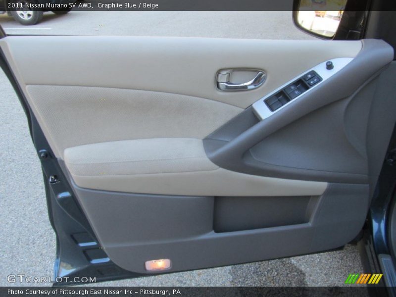Graphite Blue / Beige 2011 Nissan Murano SV AWD