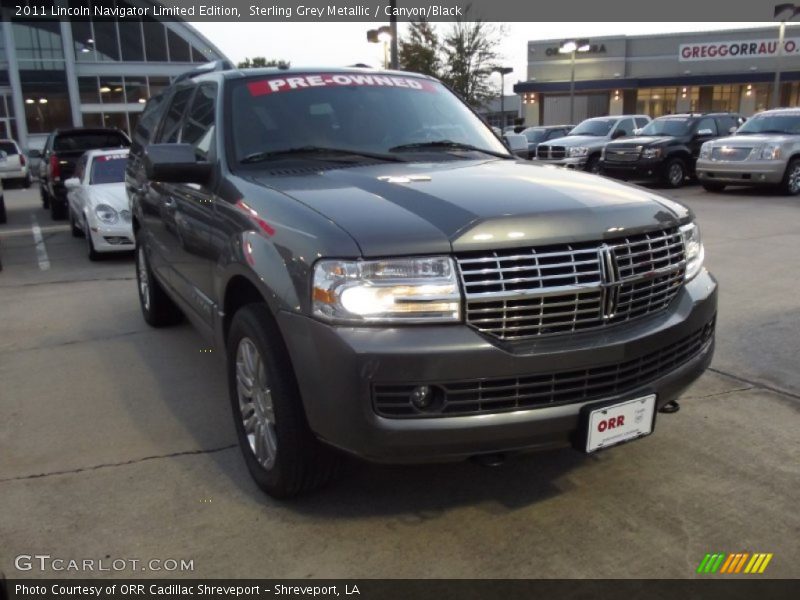 Sterling Grey Metallic / Canyon/Black 2011 Lincoln Navigator Limited Edition