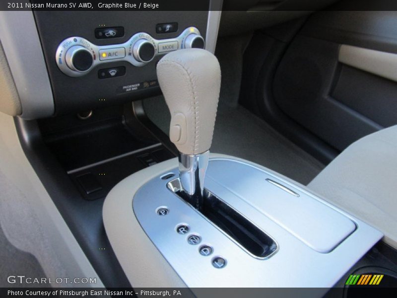 Graphite Blue / Beige 2011 Nissan Murano SV AWD