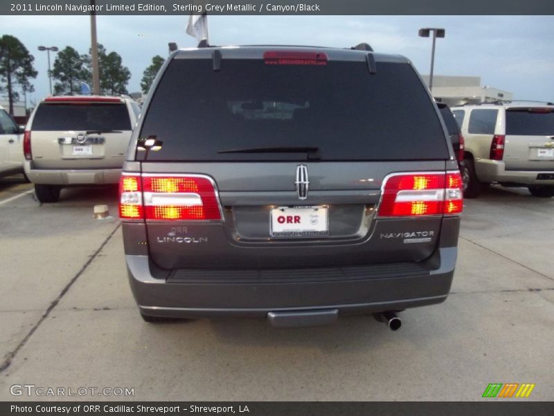 Sterling Grey Metallic / Canyon/Black 2011 Lincoln Navigator Limited Edition