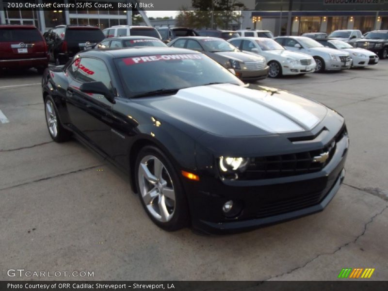 Black / Black 2010 Chevrolet Camaro SS/RS Coupe